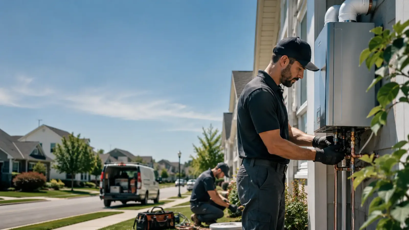 Tankless Water Heater Installation in Lafe, AR